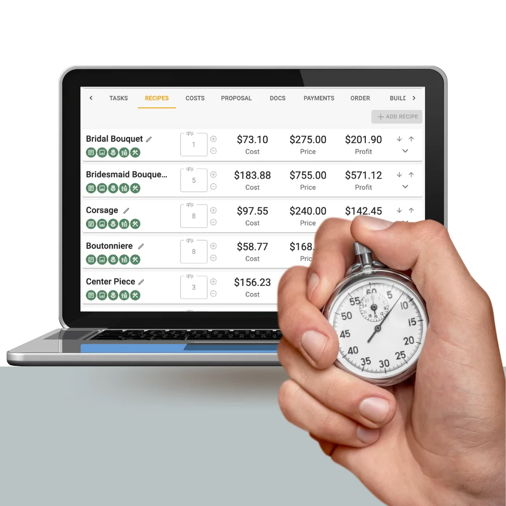 Everything Ready to Review in FlowerBuddy