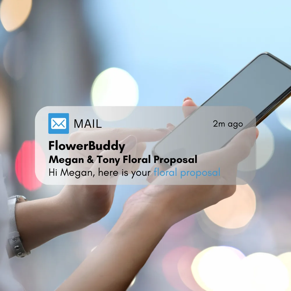 FlowerBuddy client web proposal