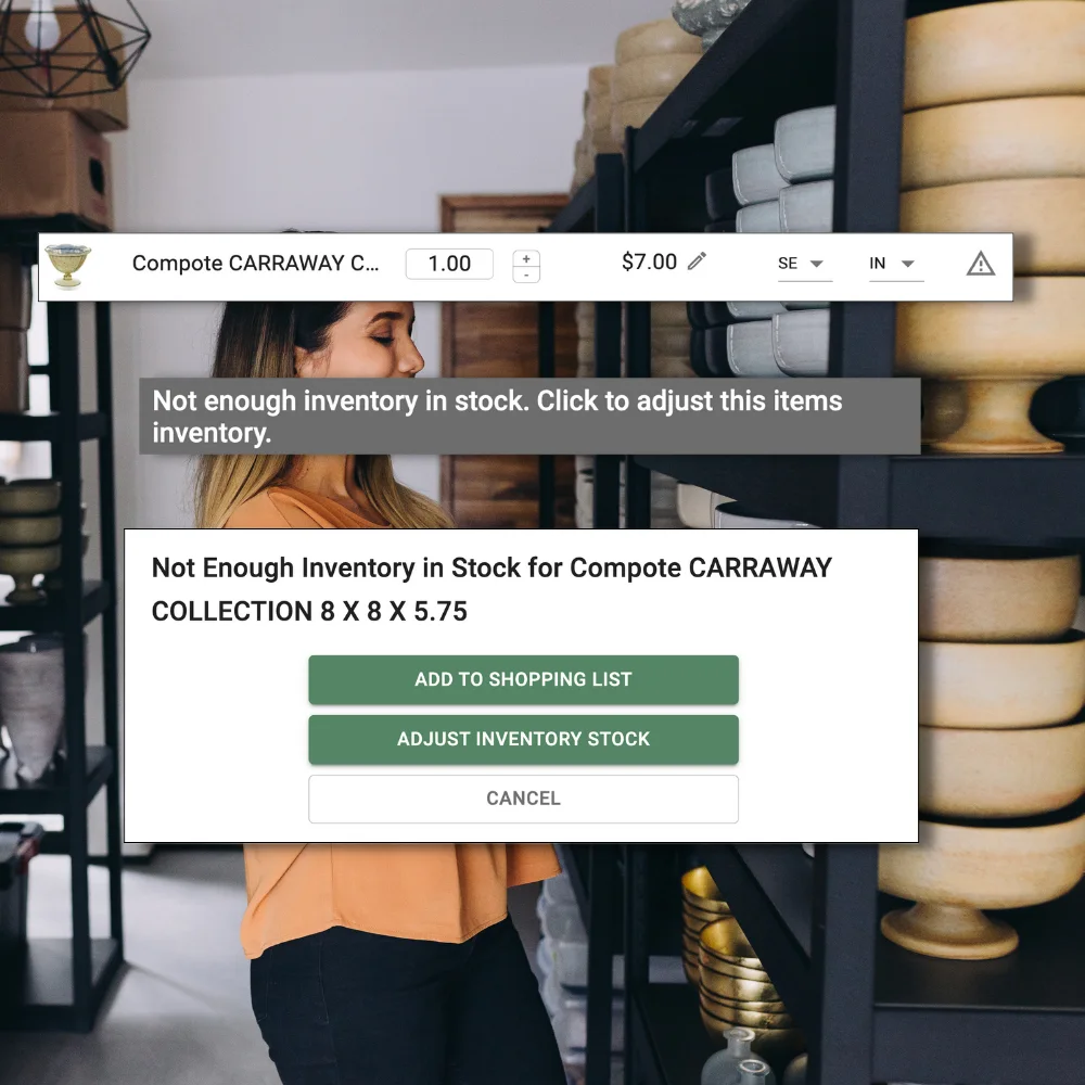 FlowerBuddy inventory alerts
